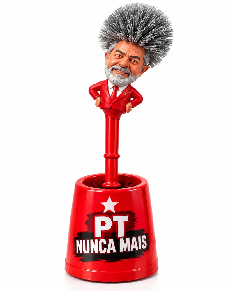 Escova Sanitária PT Nunca Mais